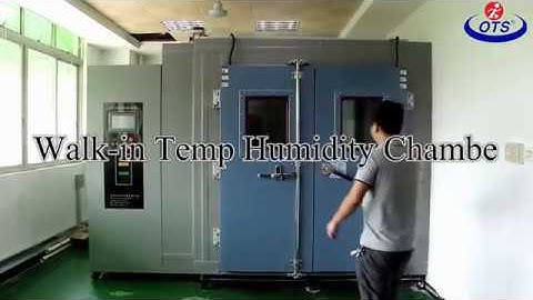 Walk-in Temp Humidity Chamber