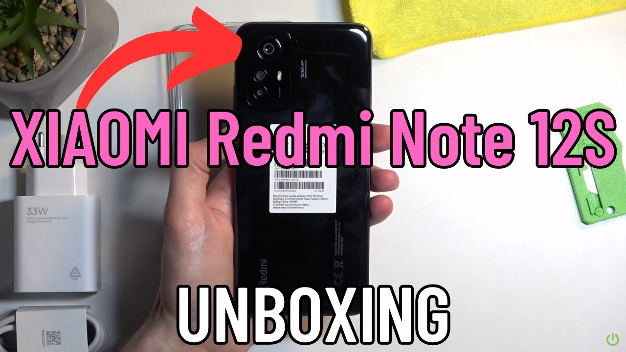 Redmi Note 12S / Unboxing ASMR 