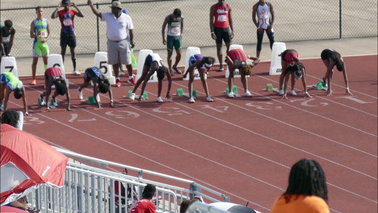 2021 AAU Track and Field Region 17 Girls 100 Meter 1516 years old