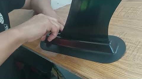 How to install the fin