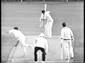 Msster batsman barry richards hits dennis lillee for an effortless boundary 