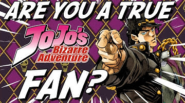 Calling All JoJo Fans: Test Your Knowledge with This Quiz! (part 1 - 6) REUPLOAD