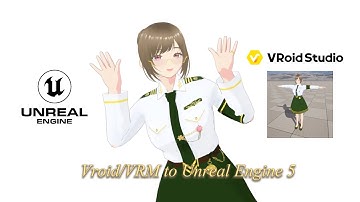 Vroid - VRM - Unreal Engine 5 Tutorial Ep. 2: Import VRoid/VRM to Unreal Engine 5.
