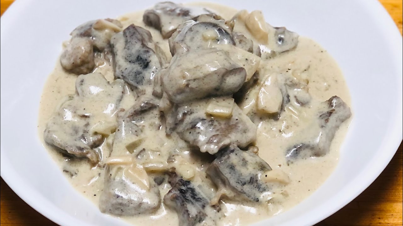 Beef Shank with Cream of Mushroom Sauce It taste like Jollibee