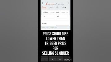 How to place Stop loss order in Zerodha #ytshorts  #shorts #trading #stoploss #zerodha #stocks