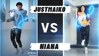 Niana Guerrero VS JustMaiko ~ TikTok Dance Compilation