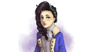 Chelsea Lee | Hamilton Genderbent Speedpaint