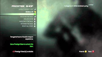 unlimited prestige token glitch Mw3