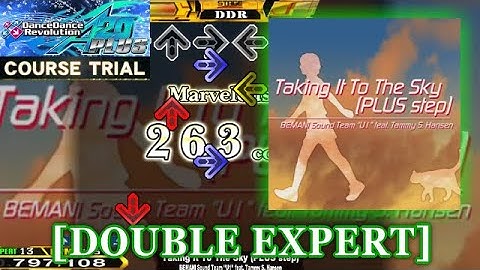 【DDR A20 PLUS】 Taking It To The Sky (PLUS step)  [DOUBLE EXPERT] 譜面確認＋クラップ