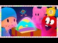 🌈 POCOYO AND NINA - Colored Surprise Eggs [93 min] ANIMATED CARTOON for Children | FULL episodes