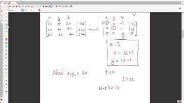 2.4 Applications of Linear Systems