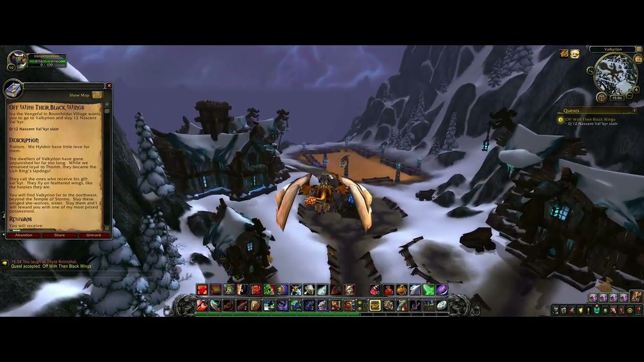 Wow Off World of Warcraft: Off With Their Black Wings (Gameplay/Walkthrough ...