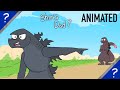 Godzilla is shin godzillas daddy  animated  monsterverse adventures  fan animation