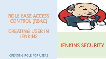 User Management and Role Base Access Control (RBAC) in Jenkins