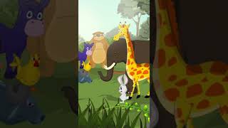 The Tortoise And The Hare | Moral Stories For Kids | Cartoons | Kids Stories|#shorts #story #english