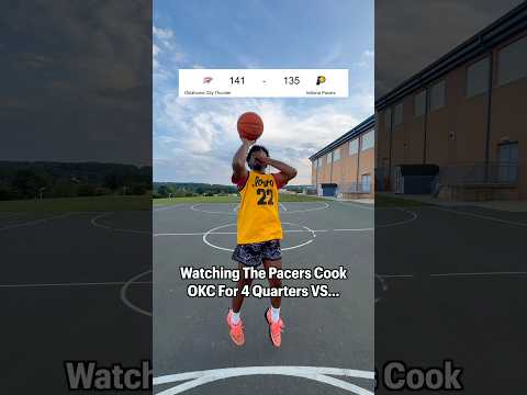 Watching Indian Pacers Vs OKC Thunder 