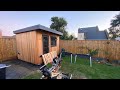 Building My Garden Office: Part 13 - Cladding and Guttering