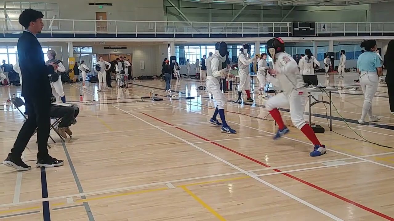 Yellowjacket Open 2026 Fencing Tournament Stevie pool bout 3