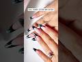 How to do Glitter V-French Nails | Easy Tutorial for Beginners #nails #nailart #nailtutorial