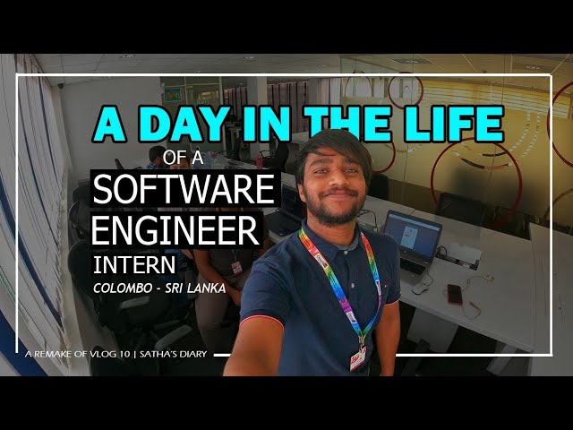 A day in the life of a Software Engineer Intern in Sri Lanka 💻🖱️ |  Captured by GoPro Hero 9 class=