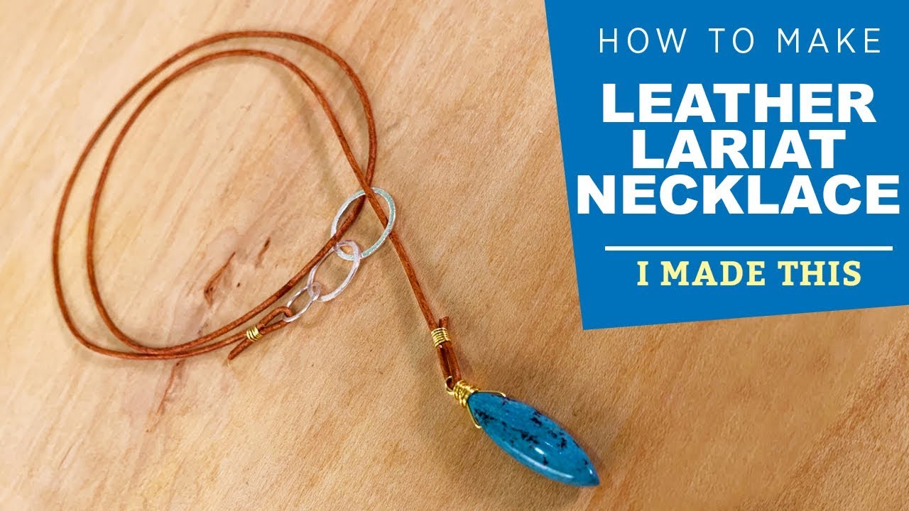 DIY Jewelry- 3 Ways to Finish Leather Cord Ends! 