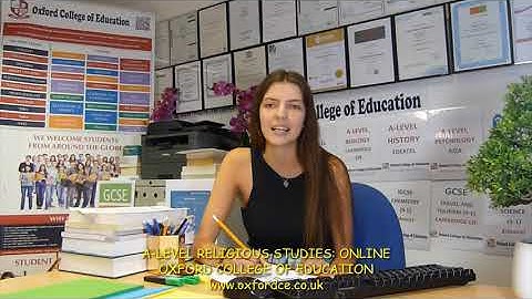A LEVEL RELIGIOUS STUDIES ONLINE