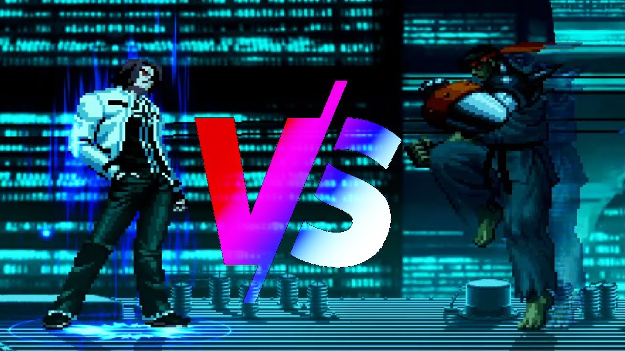 Rematch!!! Cyber Ryu VS Kychiel (Kyo Kusanagi & Sachiel Fusion) Mugen ...