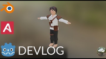 Character modeling | Godot 3D Devlog #5.5