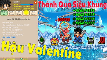 Ngọc Rồng Online - Thành quả siêu khủng Annalbeo & S8cuongbeo sau x2 Tiềm Năng Valentine