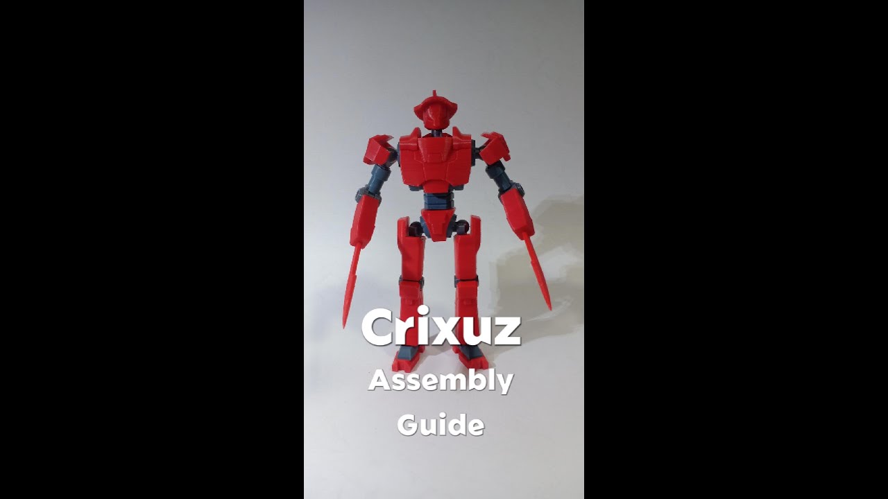Rumble Botz - Crixuz assembly guide - YouTube