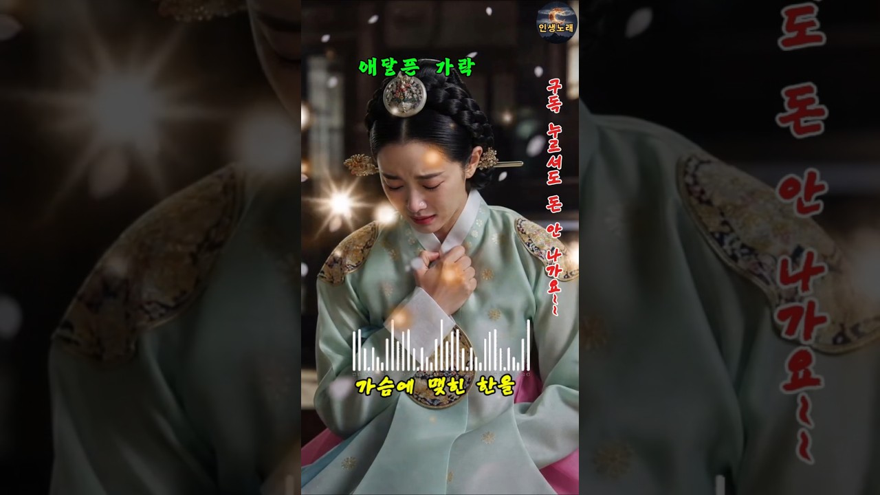 애달픈 가락 다음 생엔 제가 당신의 부모가 되어 지극한 사랑으로 받들겠습니다