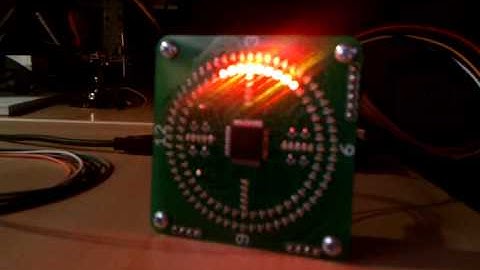 LED Analog Clock v2 test sequence