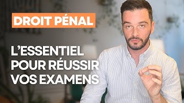 Cours de droit pénal (Introduction et notions clés)