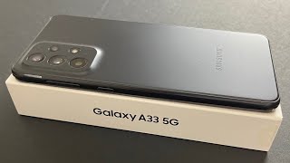 Unboxing SAMSUNG Galaxy A33 5G - Black