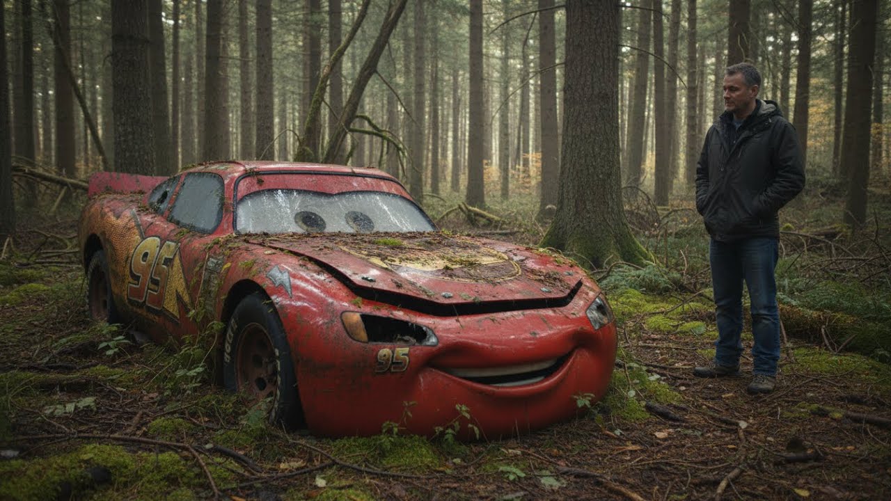 ASMR Car Restoration | Lightning McQueen (Full Rebuild) - Only $320