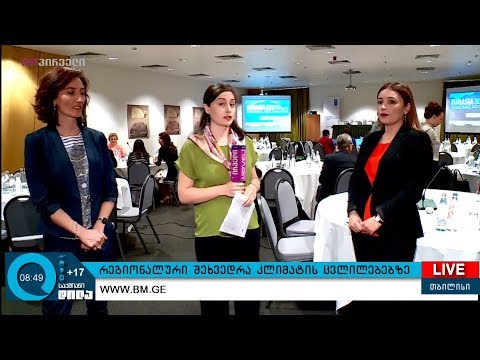 რეგიონული შეხვედრა კლიმატის ცვლილებებზე