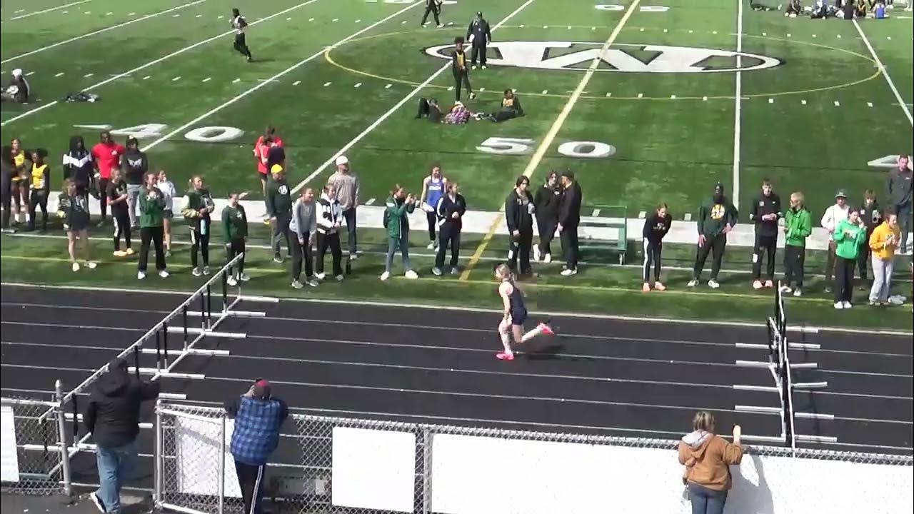 2023 Medina Relays 4 8 2023 Girls Shuttle Hurdle Relay Heat 2 YouTube