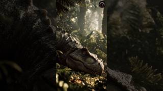 El dinosaurio dormido más realista 🦖 #shorts
