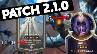 Is This THE END Of The Grand Plaza?! | Patch 2.10 Notes Review - Legends of Runeterra Patch Overview