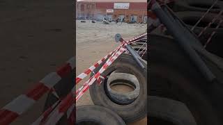 BMW E30 325i GUSHESHE Spinning goes terribly wrong * watch till end *