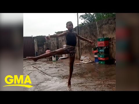 11-year-old Nigerian ballet dancer wows millions with his moves