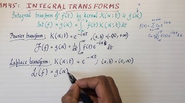 MM45: Integral transforms