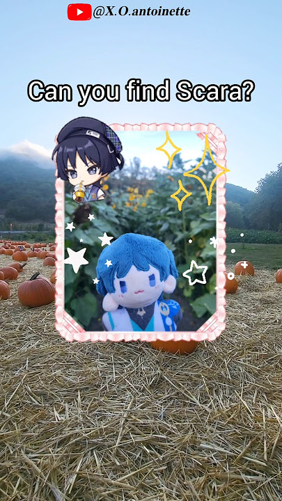 🧐Can you spot the tiny?🎃🔎 #genshinimpact #genshin #wanderer #wanderergenshinimpact #scaramouche #yt