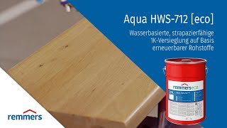 Remmers Aqua HWS-712-Hartwachs-Siegel [eco]