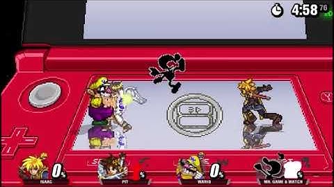 Super Smash Flash 2 (Classic Mode) (Isaac)