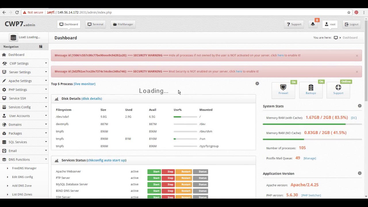 How to a change Name server IPs in centos web panel - YouTube