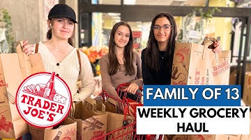 Family of 13: Trader Joe