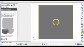 Create Offset Die Rads - Powershape Add-In Program