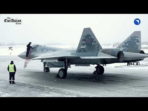 Russian Su 57 Fighters 'Flex Muscles'