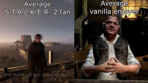 average stalker 2 fan vs average vanilla enjoyer.mp4